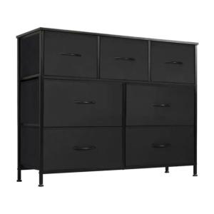 COMODA 7 CAJONES DECOTEAM DDC-038 NEGRO